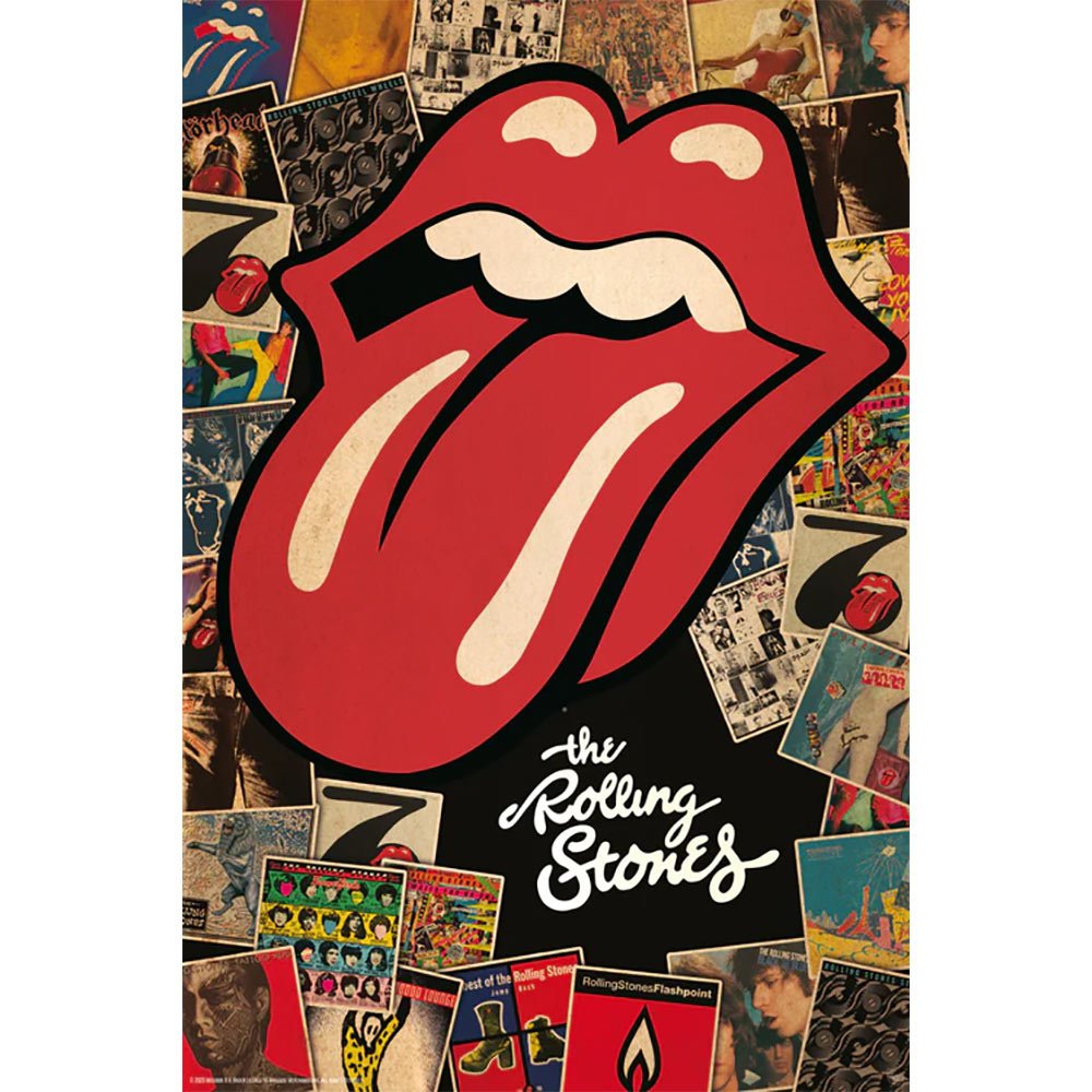 ROLLING STONES ローリングストーンズ (来日 35周年 記念 ) - Collage / ポスター - PGS